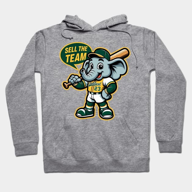 Fisher Sell The Team Hoodie by Dysfunctional Tee Shop
